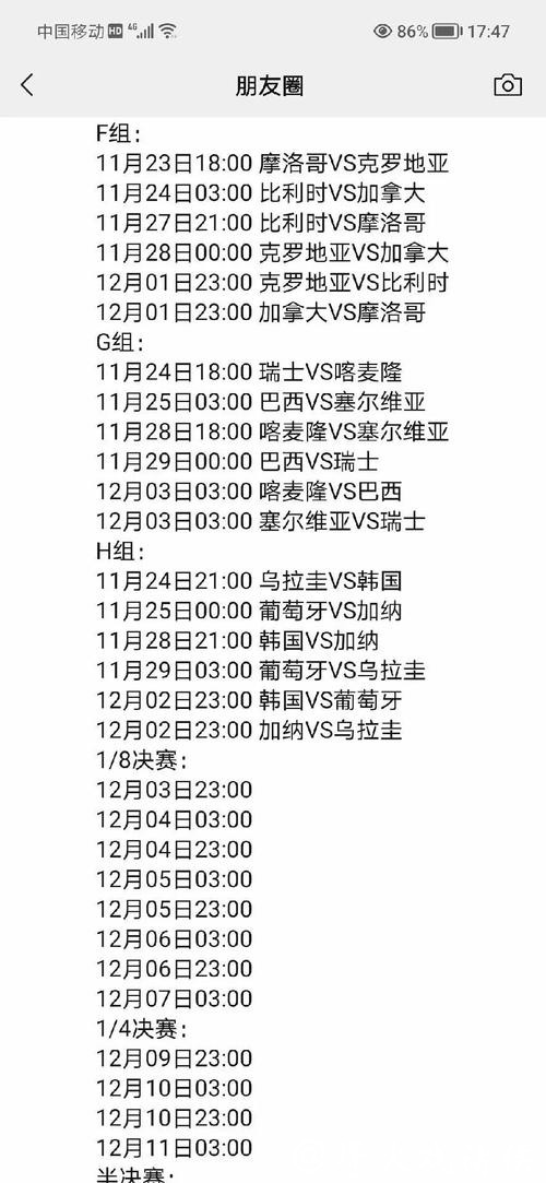 全面解析世界杯赛事最新信息