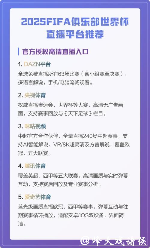 全网解析：世界杯比赛直播平台推荐